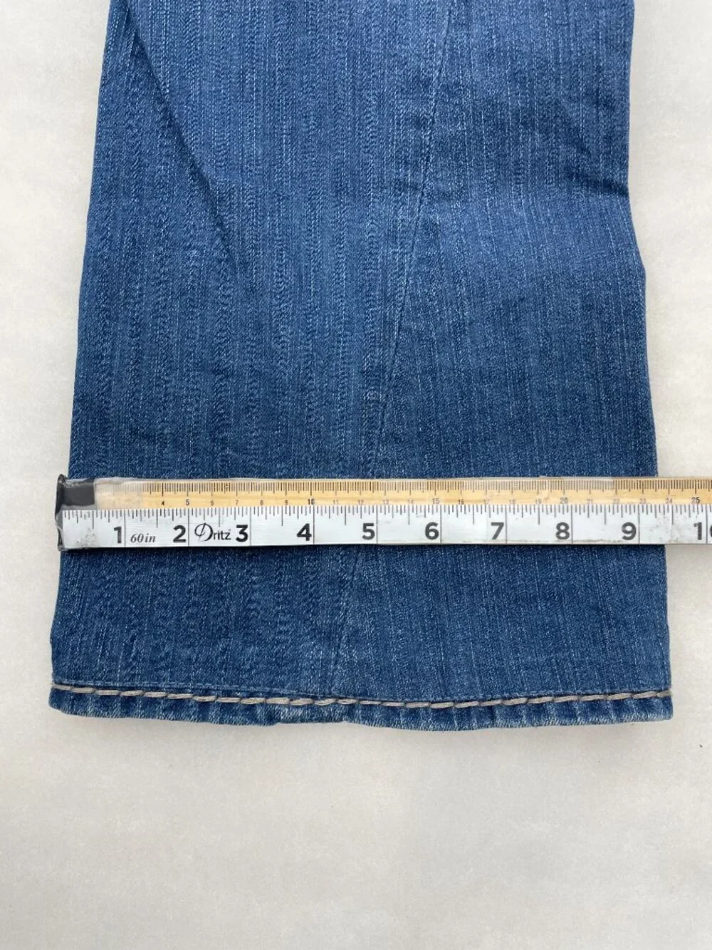 True Religion Joey Super T Flare Leg Jeans Made In USA Vintage Women's 29x31 - Picture 13 of 13